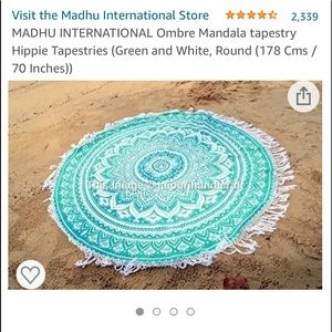 Ombre Mandala tapestry